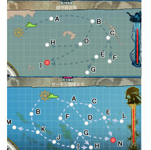 Extra Operation 1 5と5 5の攻略 ルート分岐や編成など 確定版